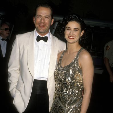 Bruce Willis And Demi Moore.