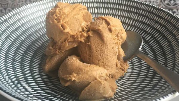 Booza Ice Cream's stretchy salted caramel mastic ice-cream recipe