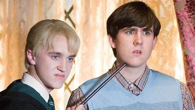 Tom Felton and Matthew Lewis 