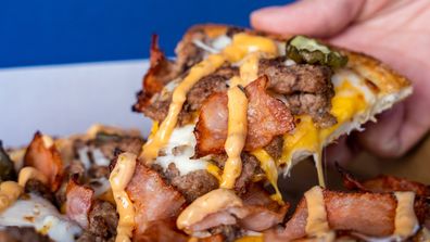 Domino's Pizza presenta su nueva 'hamburguesa'.