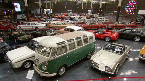 Sixty-eight cars in total will go on auction tonight. (9NEWS)