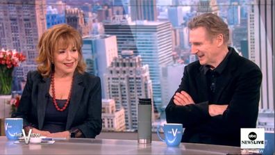 Liam Neeson says he felt 'uncomfortable' over recent appearance on talk show The View.