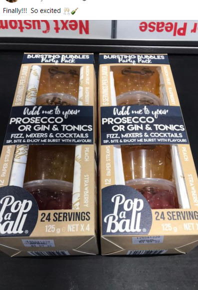 Aldi bursting bubbles party pack