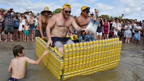 Territorian beer can boat race sets sail