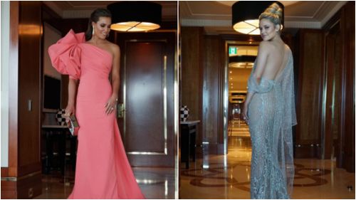 Brownlow Medal 2017: WAGs share sneak peek of glamorous gowns on social media 