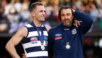 Scott was glowing in his praise for Geelong in the aftermath of the premiership triumph