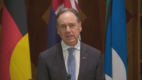 Health Minister Greg Hunt.