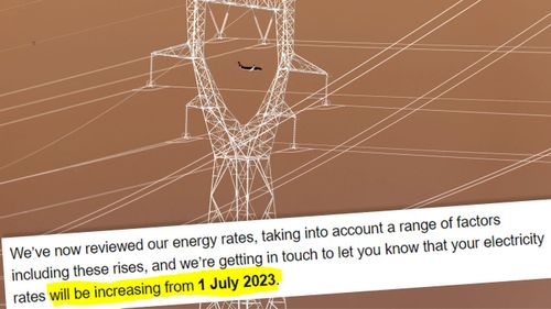 Power companies are now notifying customers about how much their electricity prices will increase next month.