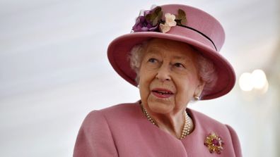 Britain's Queen Elizabeth II visits the Defence Science and Technology Laboratory (DSTL) at Porton Down, England