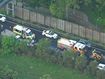 Five Queensland Ambulance Service crews were at the scene of the crash.