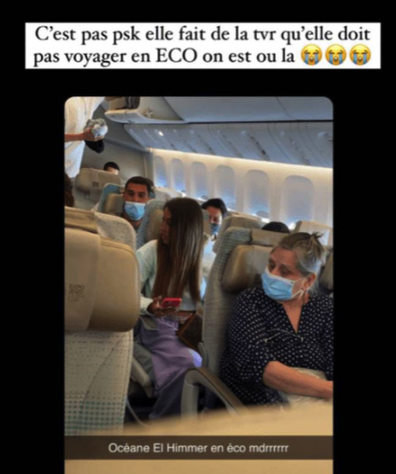 Influencer caught 'faking' first class flight photoshoot