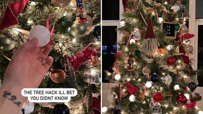 Christmas dcor hack for the lights on your tree