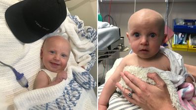 Huon May was diagnosed with Stage 4 Neuroblastoma when he was 10-week-sold