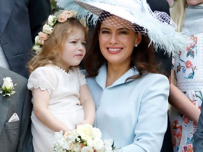 Lady Frederick Windsor with daughter Isabella.