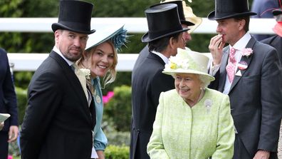 Peter Phillips Autumn Phillips Queen Ascot