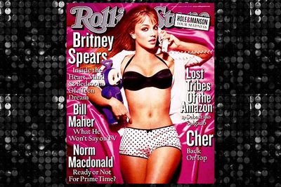 In 1999, the image of a 17-year-old Britney in a skimpy outfit on the cover of <i>Rolling Stone</i> freaked out the American Family Association, who called the shot "a disturbing mix of childhood innocence and adult sexuality", urging "God-loving Americans to boycott stores selling Britney's albums."