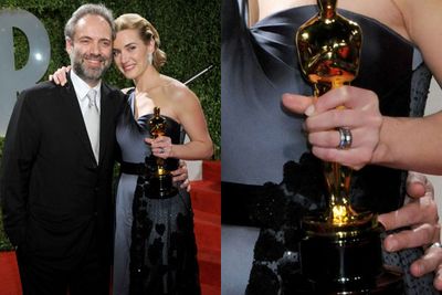 After seven years of marriage, Kate Winslet and ex-hubby Sam Mendes called quits on their relationship... leaving the <i>Titanic</i> star with a <b>$450k</b> stone band. <br/>