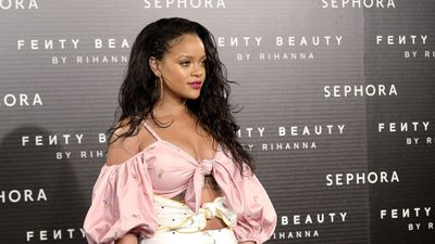 The one, the only Riri - stealing the limelight at the launch of her latest Fenty Beauty drop.