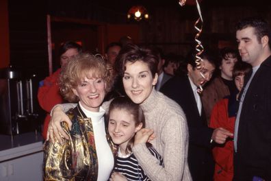 Celine and Claudette Dion