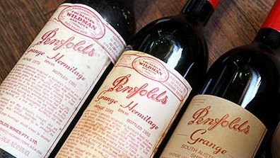 Bottles of Penfolds Grange Hermitage (Getty)