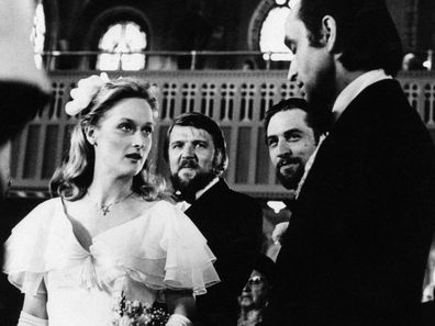 Meryl Streep and John Cazale in Deer Hunter