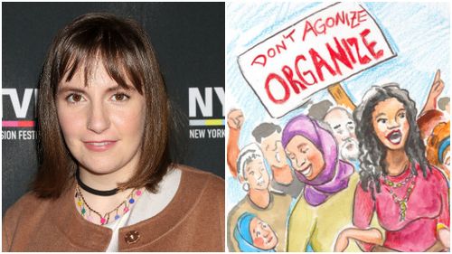 ‘We will not be governed by fear’: Lena Dunham writes personal message to Hillary Clinton