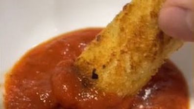 This is the easiest Tiktok mozzarella stick trick we've seen.