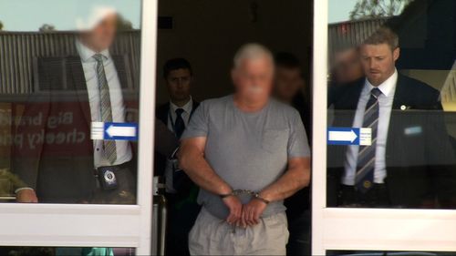 The 68-year-old was arrested this morning in Campbelltown. (NSW Police)
