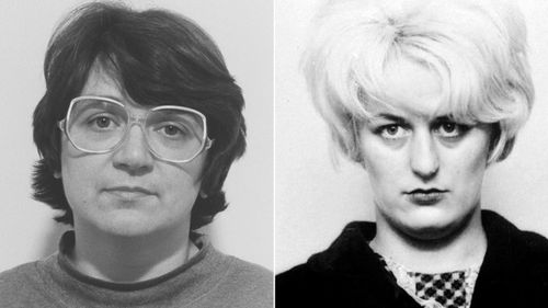 'House of Horrors' serial killer Rose West (left) and 'Moors murderer' Myra Hindley