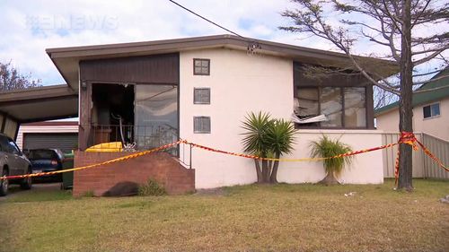 One man is dead and his son is critical after the house fire at Mt Warrigal, south of Wollongong.