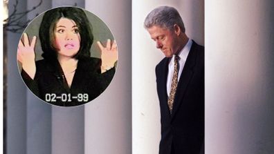 Clinton and Monica Lewinsky