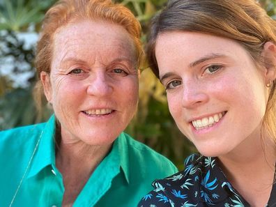 Sarah Ferguson and Princess Eugenie