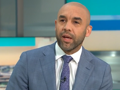 Alex Beresford on Good Morning Britain