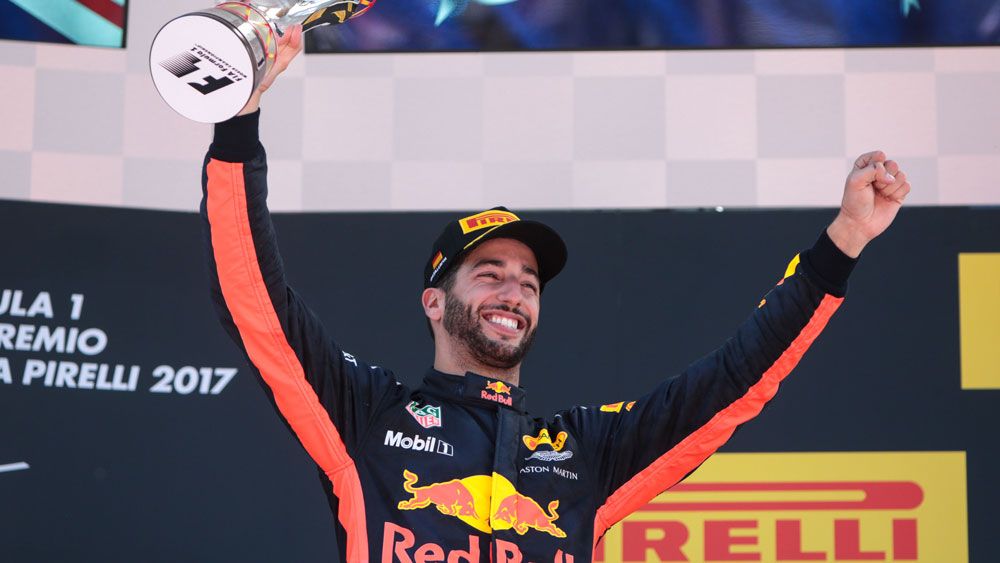Australia's Daniel Ricciardo scores first podium finish of F1 year at Spanish Grand Prix
