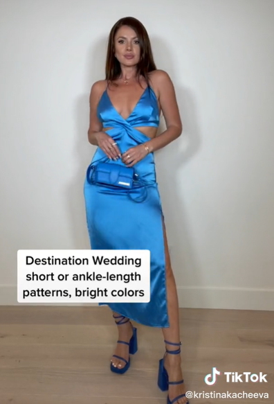 Fashion expert debunks wedding dress codes