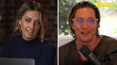Confessions were made when Brooke Boney sat down with Matthew McConaughey for an exclusive chat. 