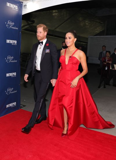 Harry and Meghan attend Salute To Freedom Gala, November 2021