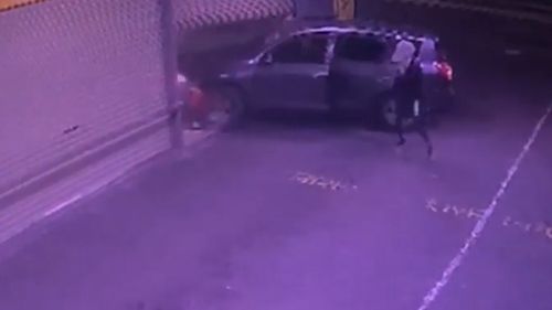 A Northern Territory driver has been caught on camera carrying out a brazen ram-raid in Alice Springs.
