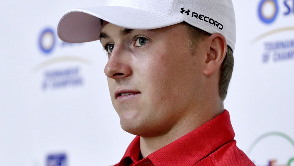 Jordan Spieth will defend his Tournament of Champions title in Maui. (AAP)