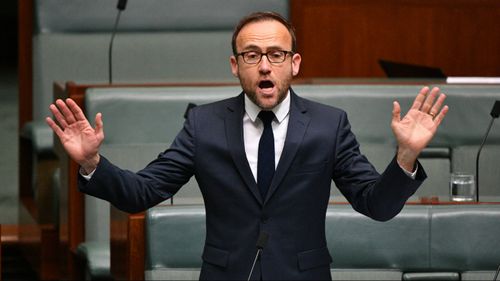 Greens MP Adam Bandt moved the motion against Mr Dutton.