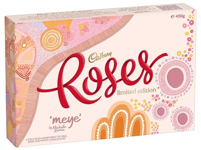 Cadbury Roses Limited Edition Michelle Kerrin box, $15.50