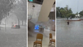 Extreme downpour triggers flash flooding in Perth's northern suburbs