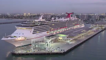 Massive ocean liner now calls Melbourne home port