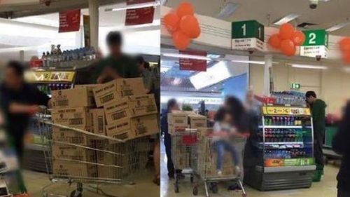 'I don't want to start a war': Mum catches group raiding baby formula from Woolies