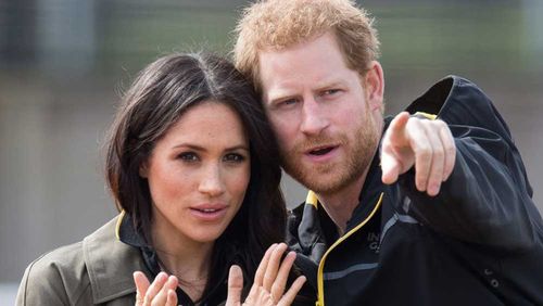 Harry and Meghan will wed next month. (AAP)