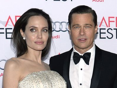 Angelina Jolie, Brad Pitt. movie premiere, red carpet