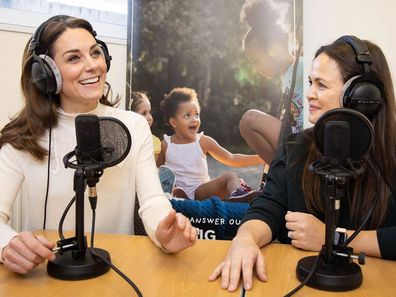 Catherine, as Duchess of Cambridge, on the Happy Mum, Happy Baby podcast in February 2020.