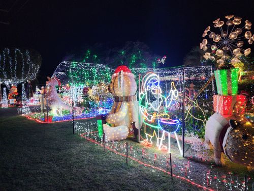 Luci di Natale a High Wycombe WA 