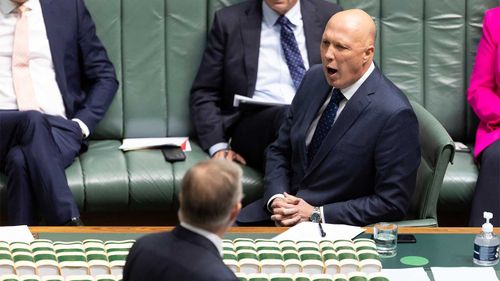 Peter Dutton said the new laws would cost jobs at the worst time.