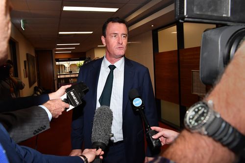 Gary Spence has tendered his resignation today after breaching state electoral laws
